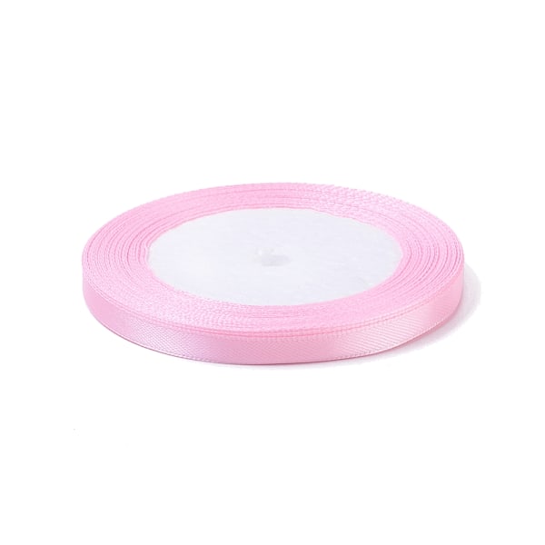 10 mm sidenband 14 meter ljusrosa