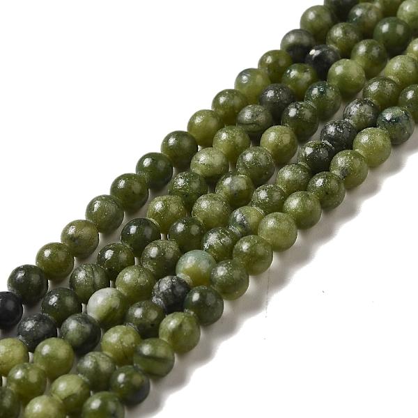4 mm små jade gröna 688 pärlor