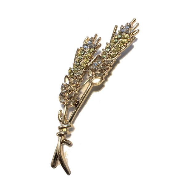 1 vacker brosch strass bling vete
