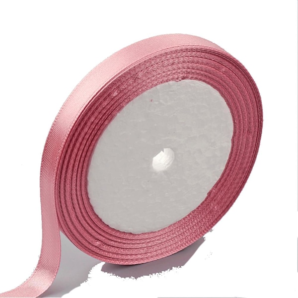 Sidenband Rulle 10 mm rosalila 16 meter