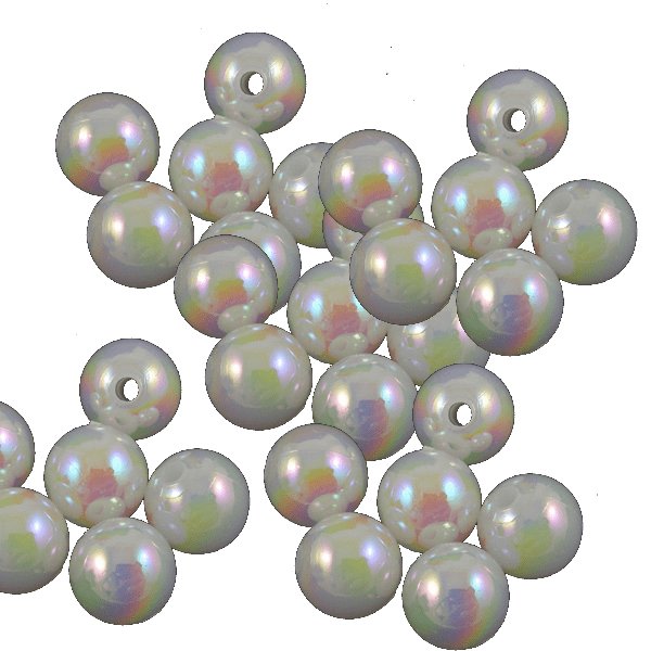 Pärlor med lyster 5 mm runda 250 st