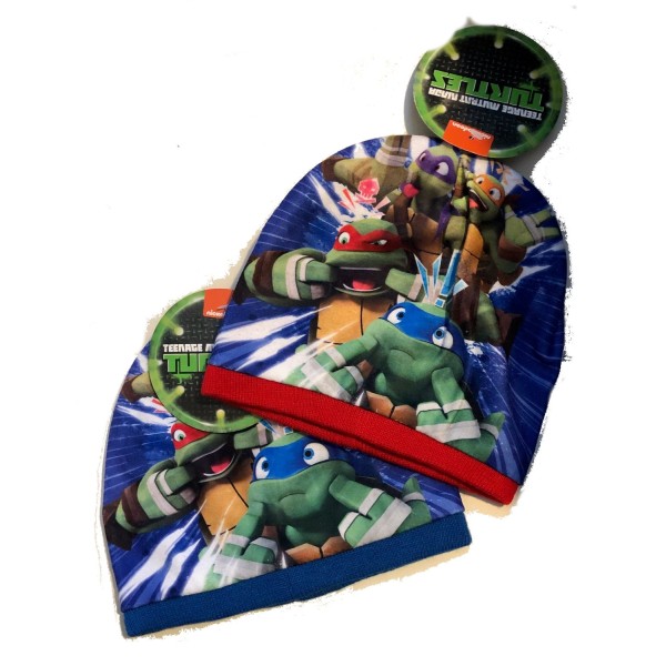 2 st mössor turtles strl 54 vintermössa