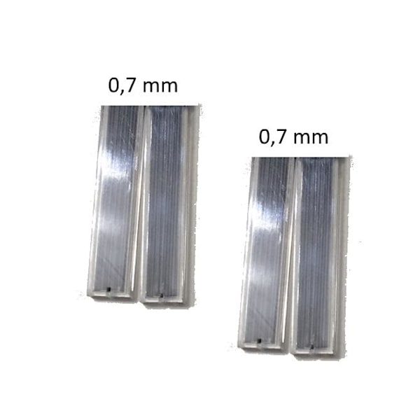 0,7 mm blyerts stift 4 pack tjockare