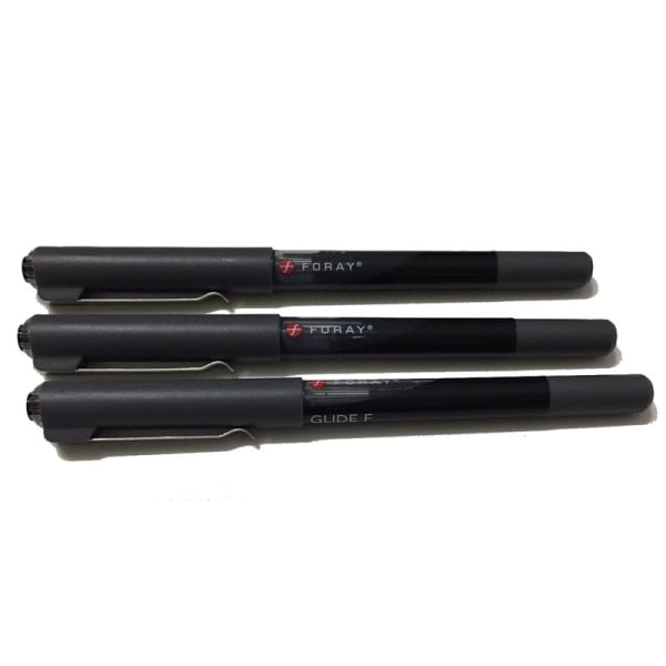 3 st rollerball Glid Foray pennor