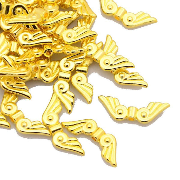 50 ängelvingar i alloy guldfärg