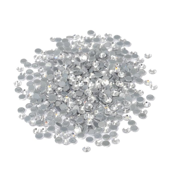 1400 glas rhinestones bling clear kristall 2,7 mm