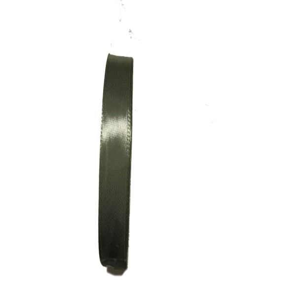 20 meter oliv satinband sidenband 10 mm