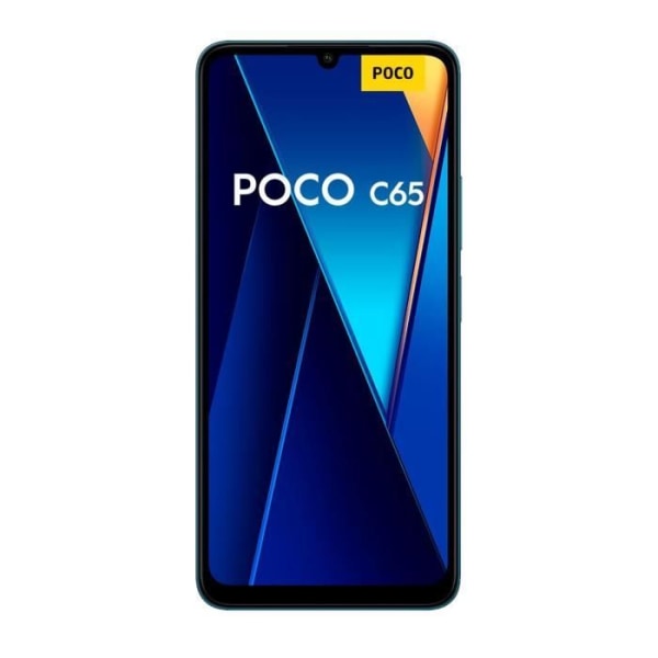 POCO C65 8GB 256GB Blue MediaTek Helio G85 6,74" Dot Drop Display 90Hz batteri 5000mAh 18W 50MP kamera