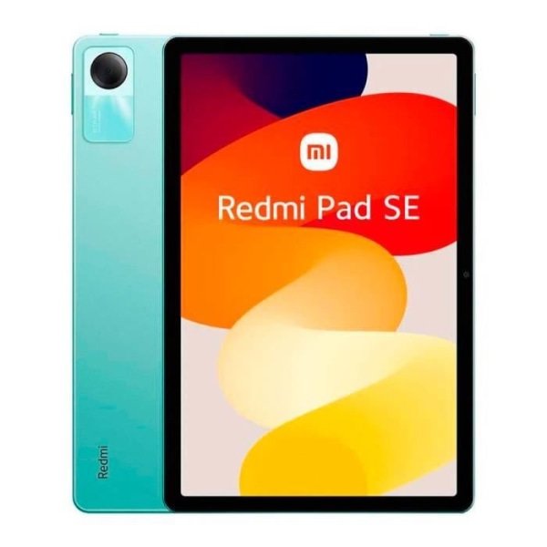 Xiaomi Redmi Pad SE 11" 8 GB/256 GB Wi-Fi Grön (Mintgrön)