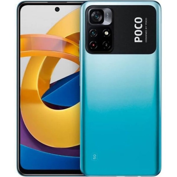 Xiaomi POCO M4 Pro 5G 4GB/64GB Blå (marinblå) Dual SIM 21091116AG
