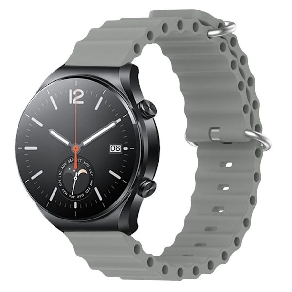 Silikonrem for Xiaomi MI Watch S1 Grey