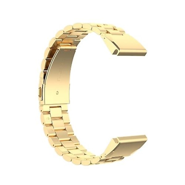 For Garmin Fenix ​​5s klokkerem i rustfritt stål Gold