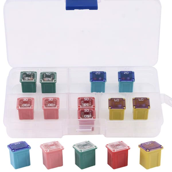Auton matala profiili Mini Jcase -sulakevalikoima (10 kpl)