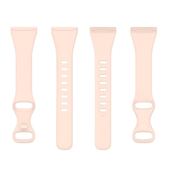 For Fitbit Versa 4 / Versa 3 / Sense Universal Tpu Watch Band Sand Pink