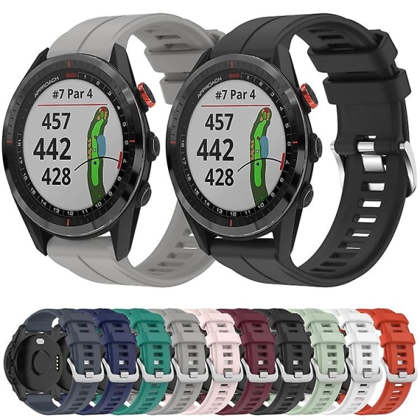 Garmin Forerunner 935 22 mm silikoni- watch ranneke White