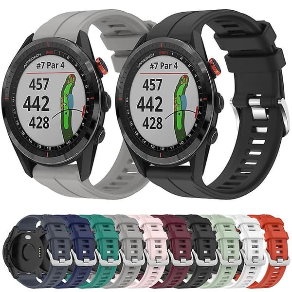 Til Garmin Forerunner 935 22mm silikone sportsurrem White