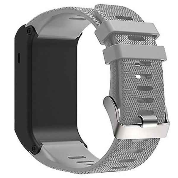 Silikon sportsklokkerem for Garmin Vivoactive Hr Grey