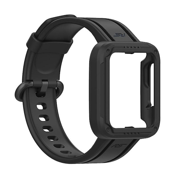 For Xiaomi Redmi Watchmi Watch 2/Mi Watch Lite/Mi Watch Lite 2 Watch Strap Wrist med Watch Cas Black