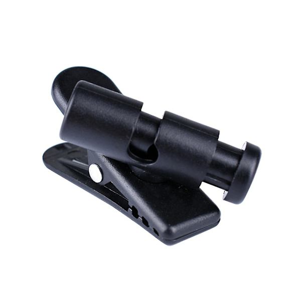 5 stk Kabelledning Clamp Headset Krage Clip Roterende Clamps Hodetelefon Cable Clips