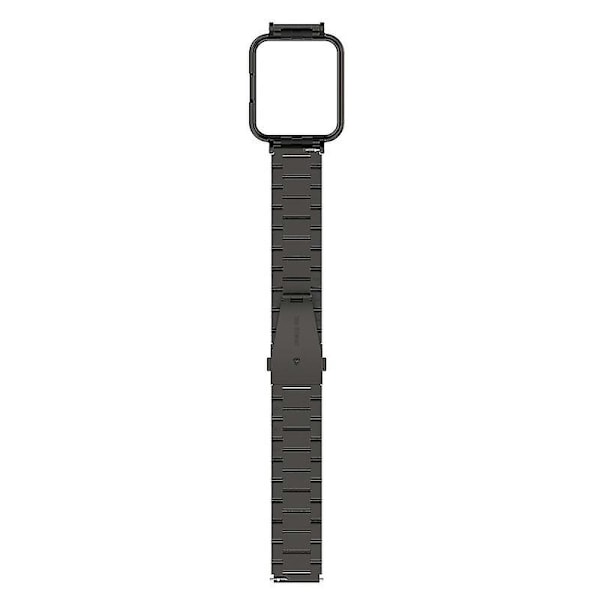 Xiaomi Redmi Watch 2 Lite -metalliranneke kolmella helmellä + kellokuori Black