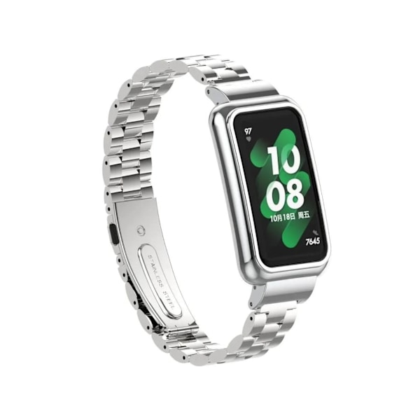Pack 360 rostfritt stål armbandsskydd för Huawei Strap 8 Silver