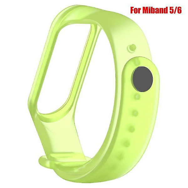Silikonrem for Xiaomi Mi 3 4 5 6 Armbånd Xiaomi Sport Smartwatch Myk Håndledd e 6 mi 5 6