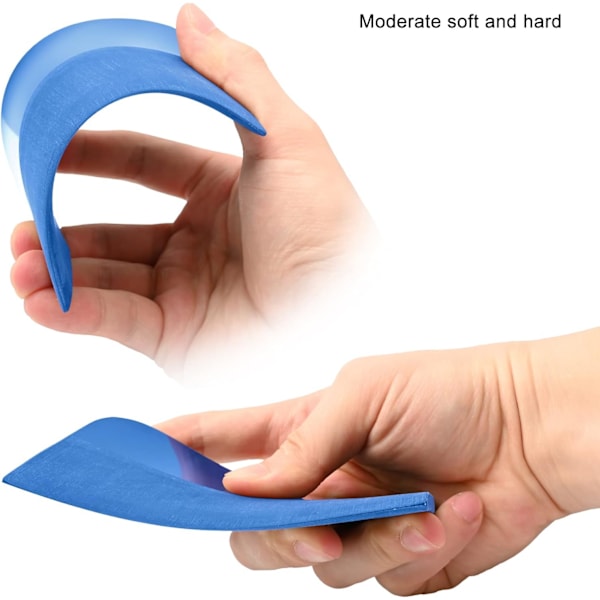 1 Squeegee-set för bil. Mjuk TPU liten squeegee, reporfri