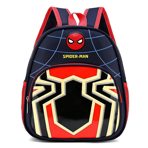 Spiderman/Captain America/Sofia/Frozen Cartoon Trykt Rygsæk Børn Drenge Piger Rygsæk Rejse Skole Taske Gaver Navy Blue