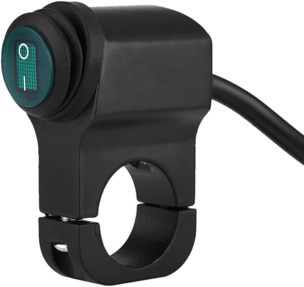 Universal 22mm 12V Styrehåndtag On/Off Switch til Motorcykel