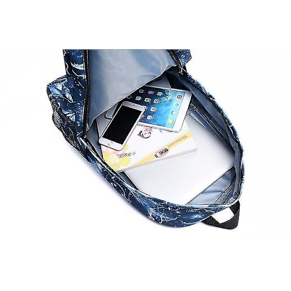 Ryggsäck Roblox Roblox Custom Skolväska Unisex Starry Sky Blue