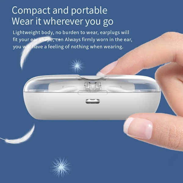 Todelliset langattomat Bluetooth-kuulokkeet OWS Rotary Speaker Hifi