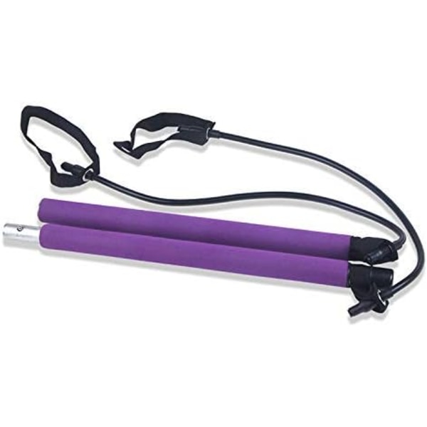 Bodybuilding Yoga Stick Harjoitteluvälineet Voimakuntoon Lihasvoimaharjoitteluun/Painonnostoon/Painonnostoon PURPLE