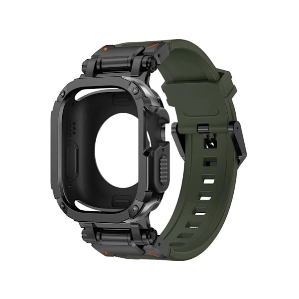 360 Cover Pack Adventurer Rem Apple Watch Series 9 45mm Grøn og Sort