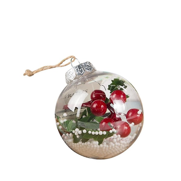 10 kpl joulukuusen palloja bauble ripustettavat juhla koristeet joulukoriste pallot G-10pcs