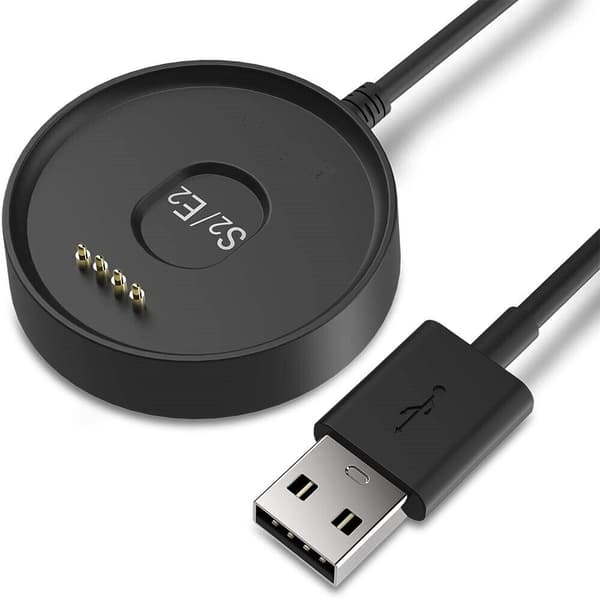 Laddare för Ticwatch E2 S2 USB-laddningskabel Dock