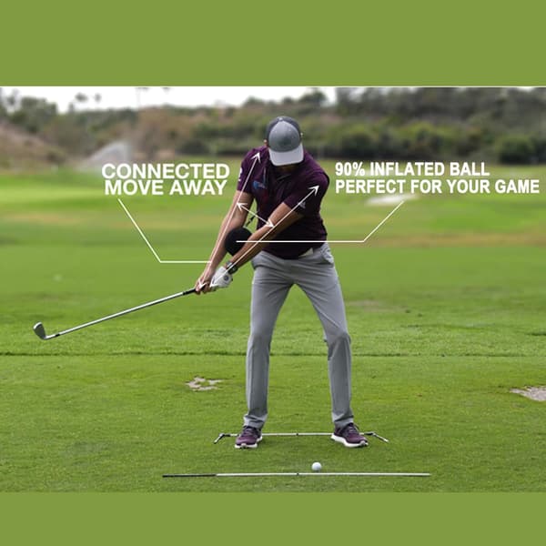 Golf Smart Ball - Golf Svingtränare med Pump för Posture Korrigering