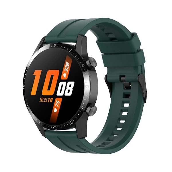 Silikoneur til Huawei Watch Gt 3 42mm Dark Green