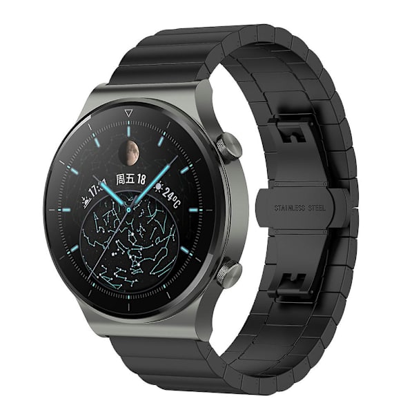 Stållænke til Huawei Watch GT 3 42mm Black