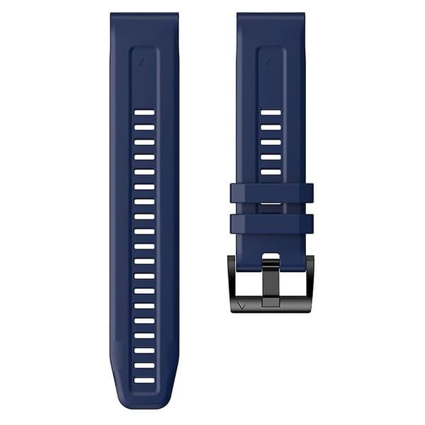 För Garmin Instinct 2 metallspänne i enfärgad watch Midnight Blue
