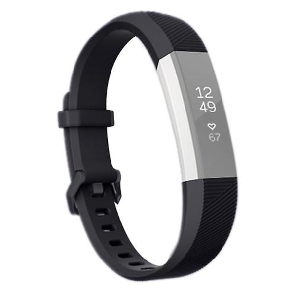 Fitbit Alta Smart Watch silikoniranneke, pituus: noin 23,8 cm Black