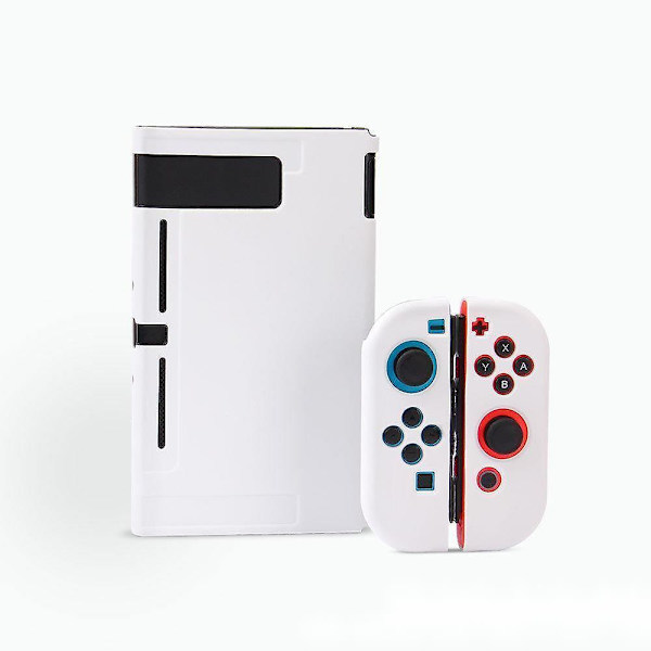 Nintendo Switch Tpu Soft Case Full Cover Beskyttelsesveske Silikonetui Uv Printingred Red
