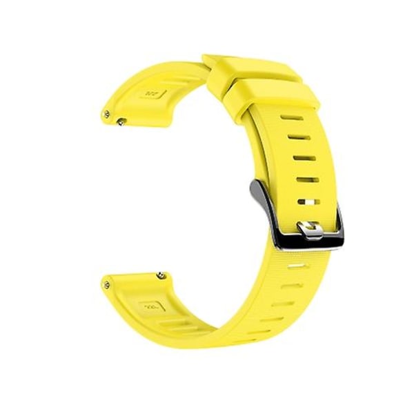 För Polar Grit X Silicone Official Buckle Watch Band Yellow