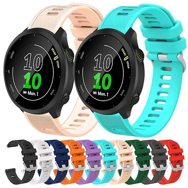 För Garmin Venu Sq 20mm Silikon Twill watch Red