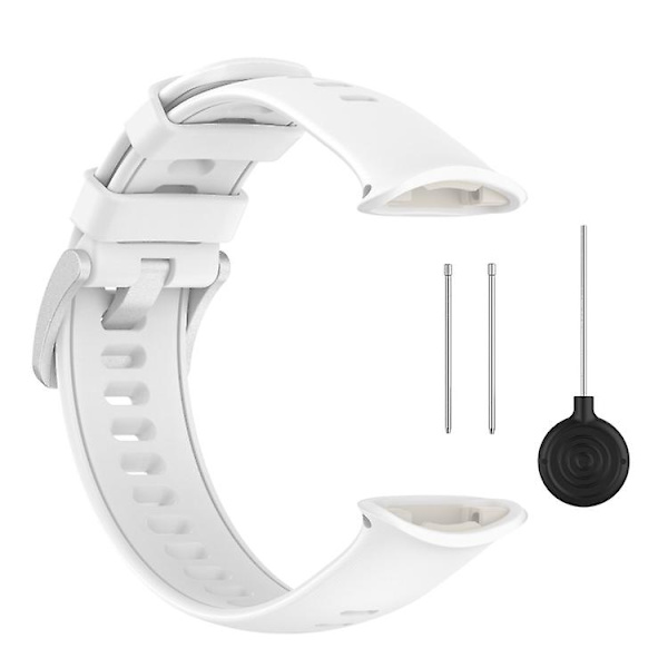 Polar Vantage V2 silikoninen yksivärinen urheiluhihna White