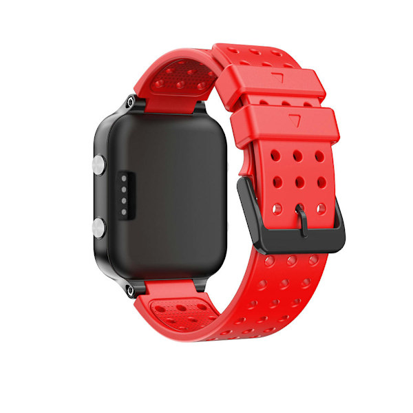 Hihna Garmin Approach S20 -monokromikellolle, Garmin Approach S20 -silikonikorvausmuotiranneke Garmin 1:lle red