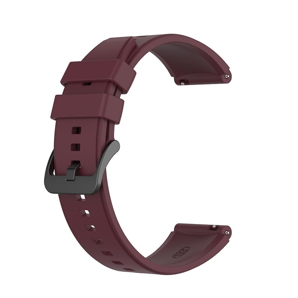 Offisiell sportssilikonrem for Huawei Watch Gt2 Pro Armbåndsarmbånd Wine Red