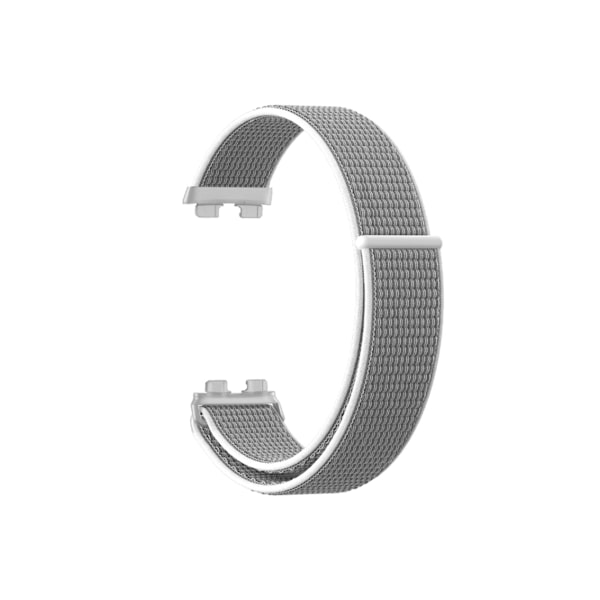Smartwatch-rem for Huawei Strap 8 16mm vevd nylon (grå hvit)