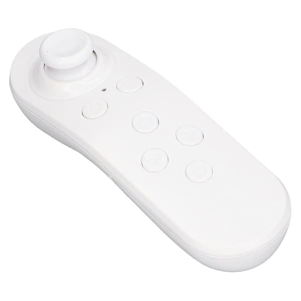 Trådløs Bluetooth Gamepad VR Fjernkontroll Joystick for Musikkspill - 4 Moduser, Hvit