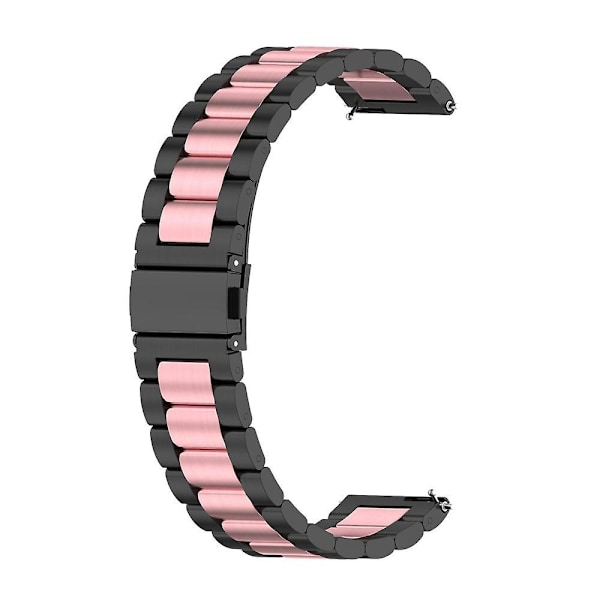 Rustfrit stålrem til Huawei Watch GT 3/ Watch GT 2 42mm Black Pink