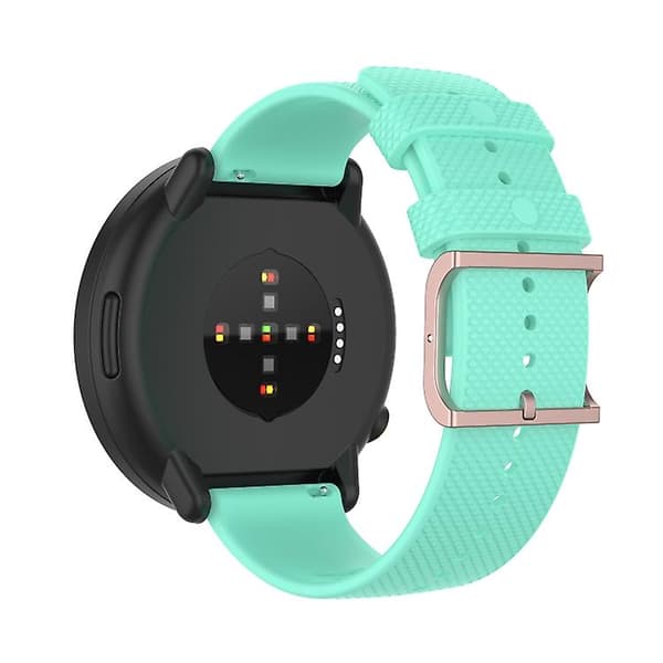 For Polar Dot Textured Silicone Watch Band Teal